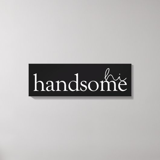 Toile Citations d'amour V (Recto)