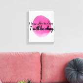 Toile citations de motivation pour l'autosoin (Insitu(Salon))