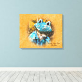 Toile Citations Inspirationnelles Vous Êtes Belle Grenou (Insitu (Plancher de Bois))