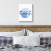 Toile citations motivationnelles pour l'acceptation de s (Insitu(Chambre))