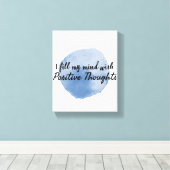 Toile citations motivationnelles pour l'acceptation de s (Insitu (Plancher de Bois))