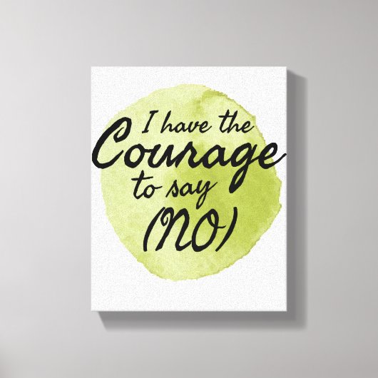 Toile Citations motivationnelles pour l'amour de soi (Recto)
