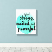 Toile citations motivationnelles pour le travail et la r (Insitu (Plancher de Bois))