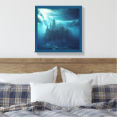 Toile Cité Fantastique d'Atlantis (2) (Insitu(Chambre))