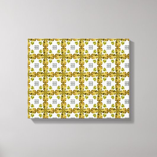 Toile Citrine Clover (Recto)