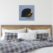 Toile Citron foncé – Art graphique minimal (Insitu(Chambre))