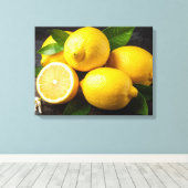 Toile citrons (Insitu (Plancher de Bois))