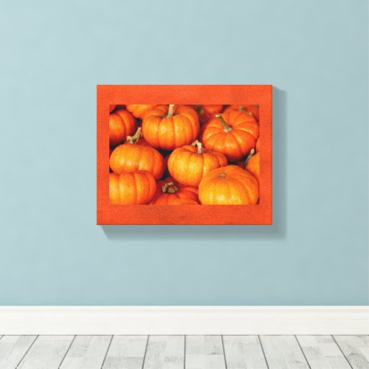 Toile Citrouille (Insitu (Plancher de Bois))