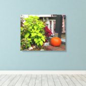 Toile Citrouille et Coleus - Martha's Vineyard (Insitu (Plancher de Bois))