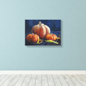 Toile "citrouilles" (Insitu (Plancher de Bois))