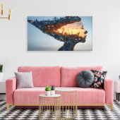 Toile civilisation singulière (Insitu(Salon))