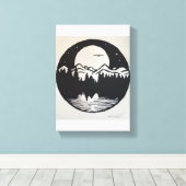 Toile Clair de lune (Insitu (Plancher de Bois))