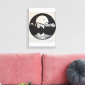 Toile Clair de lune (Insitu(Salon))