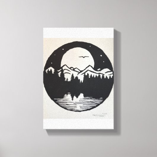 Toile Clair de lune (Recto)