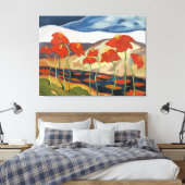Toile Clair et joyeux, paysage avec des fleurs, (Insitu(Chambre))