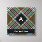 Toile Clan Anderson Tartan Canvas Imprimer (Recto)