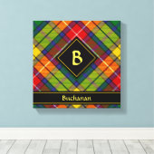 Toile Clan Buchanan Tartan (Insitu (Plancher de Bois))