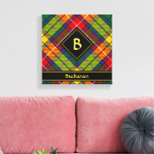 Toile Clan Buchanan Tartan (Insitu(Salon))