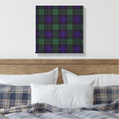 Toile Clan Fairbairn Plaid Scottish kilt tartan (Insitu(Chambre))