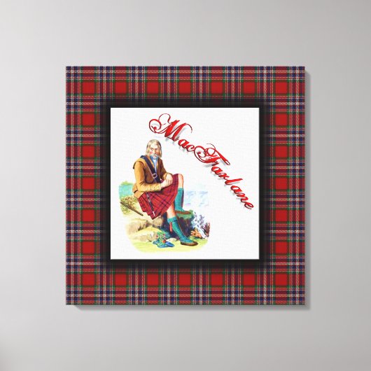 Toile Clan MacFarlane Scottish Dream (Recto)
