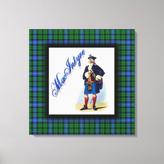 Toile Clan MacIntyre Scottish Dream (Recto)