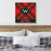 Toile Clan Wallace Tartan Tartan (Insitu(Chambre))