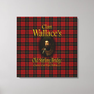 Toile Clan Wallace's Old Stirling Bridge Pipe Tobacco