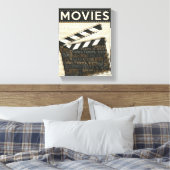 Toile Clappeur de film vintage (Insitu(Chambre))