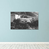 Toile Claremont, Californie Vue du théâtre de Padua Hill (Insitu (Plancher de Bois))