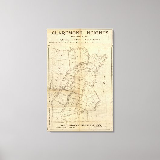 Toile Claremont Heights (Recto)