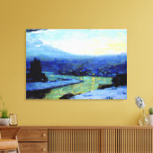 Toile Clarence Gagnon, Twilight, 1913 (Insitu(Salon))