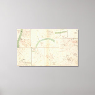 Toile Clarksville, Tenn, Dalton, GA