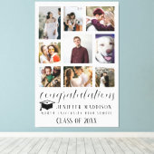 Toile classe 2025, classe 2026 graduation (Insitu (Plancher de Bois))