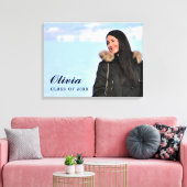 Toile Classe de 2025 Graduate Custom Photo Graduation (Insitu(Salon))