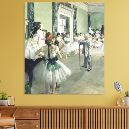 Toile Classe de ballet Edgar Degas (Insitu(Salon))