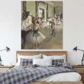 Toile Classe de ballet par Edgar Degas (Insitu(Chambre))