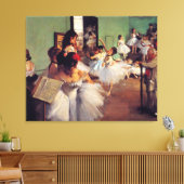 Toile Classe de danse par Edgar Degas (Insitu(Salon))