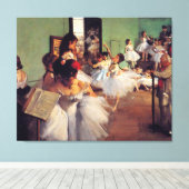 Toile Classe de danse par Edgar Degas (Insitu (Plancher de Bois))