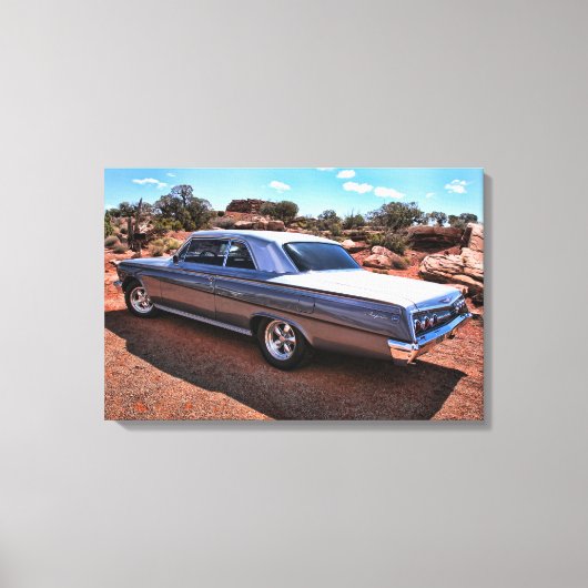 Toile Classic Chevy Impala Hot Rod (Recto)