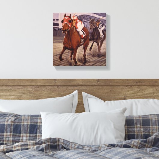 Toile Classic Thoroughbred, Victorious (Insitu(Chambre))