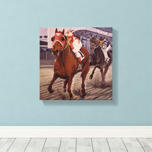 Toile Classic Thoroughbred, Victorious (Insitu (Plancher de Bois))