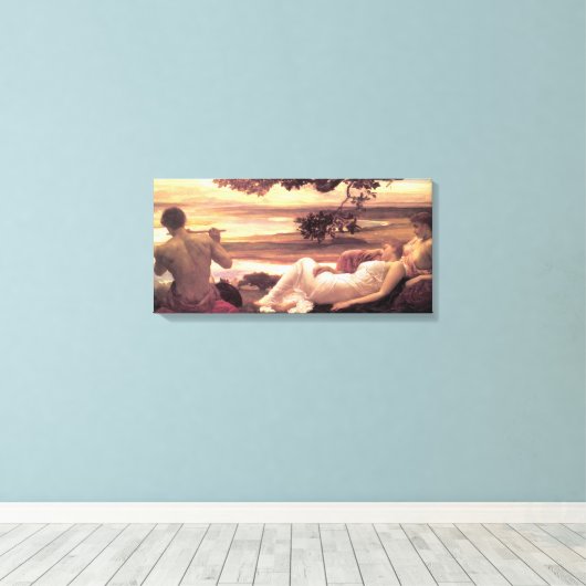 Toile Classical Idyll (par Frederic Leighton) (Insitu (Plancher de Bois))