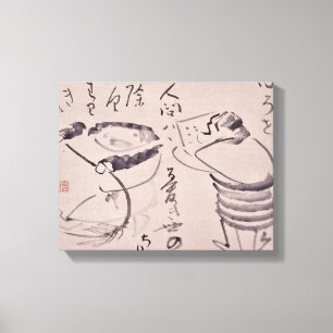 Toile Classics Zen - Gibon Sengai - Kanzan et Jittoku