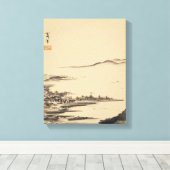 Toile Classics Zen - Sesshu - Paysage d'automne (Insitu (Plancher de Bois))
