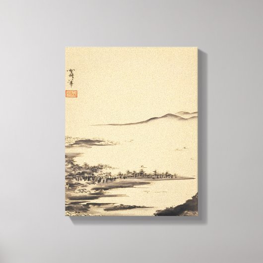 Toile Classics Zen - Sesshu - Paysage d'automne (Recto)