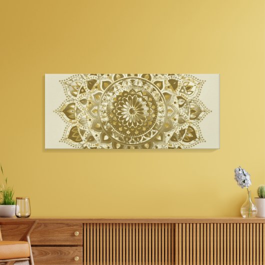 Toile Classique Mandala Inde Style 4 (Insitu(Salon))