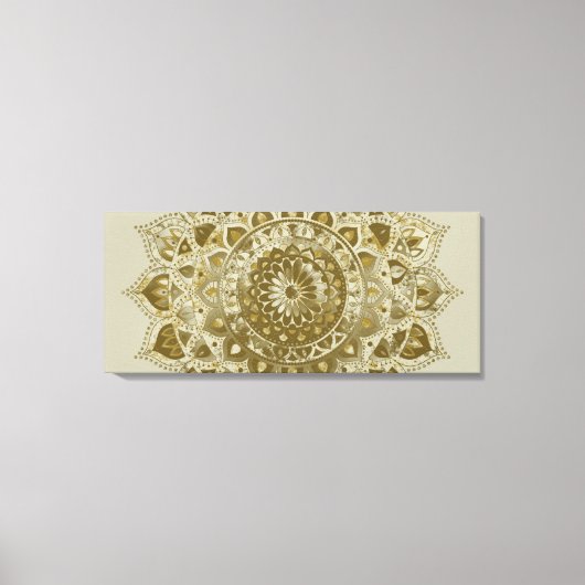 Toile Classique Mandala Inde Style 4 (Recto)