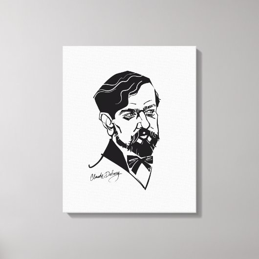Toile Claude Debussy (Recto)