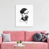 Toile Claude Debussy (Insitu(Salon))