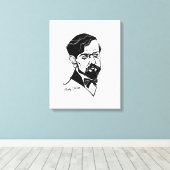 Toile Claude Debussy (Insitu (Plancher de Bois))